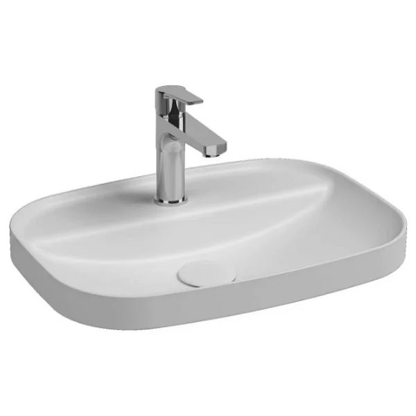 İsvea Infinity Inset 55 cm Beyaz Delikli Lavabo - Görsel 4