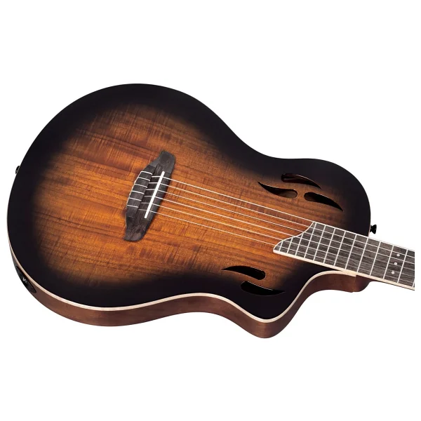 Ortega TourPlayer Deluxe RTPDLX-ACA Acacia Burst Elektro Klasik Gitar - Görsel 10