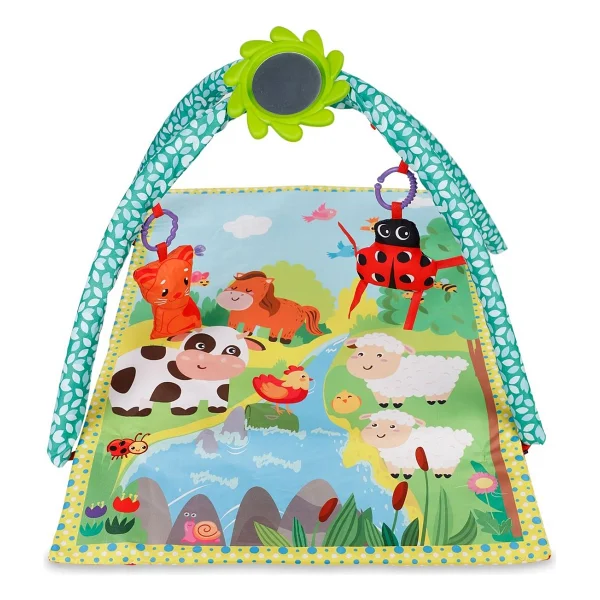 Piccolo Mondi Çiftlik Temalı Oyun Halısı Renkli - 60 x 80 cm - Görsel 2