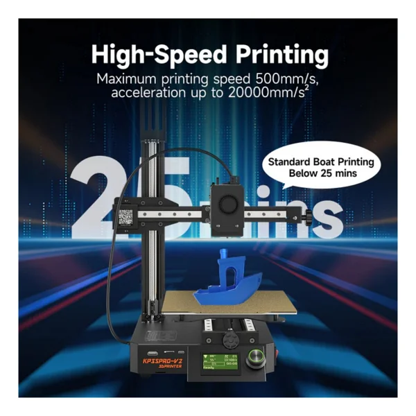 Kingroon KP3S Pro V2 Hızlı 3D Yazıcı - Görsel 5