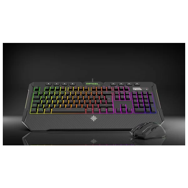 Inca Empousa IKG-315G RGB Kablolu Oyuncu Klavye Mouse Seti - Görsel 5