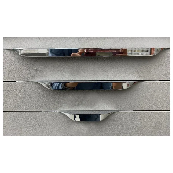 System 8900 Entegre Kulp Krom Renk 160 mm - Görsel 3