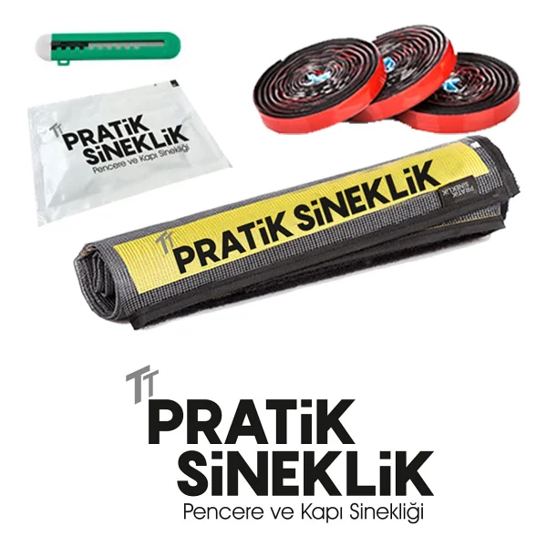 TT Pratik Sineklik Fransız Balkon Kapı Sinekliği 80 X 220 Cm - Görsel 3