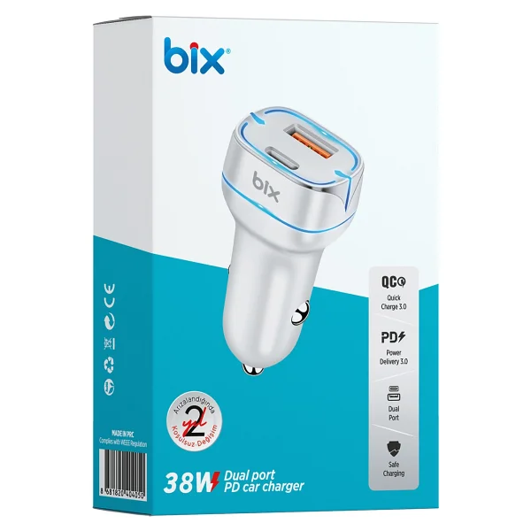 Bix BX-CCP36 36 W Hızlı Araç Şarj Aleti - Görsel 6