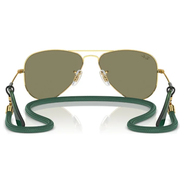 Ray-Ban Aviator 9506S Çocuk Güneş Gözlüğü - Görsel 4