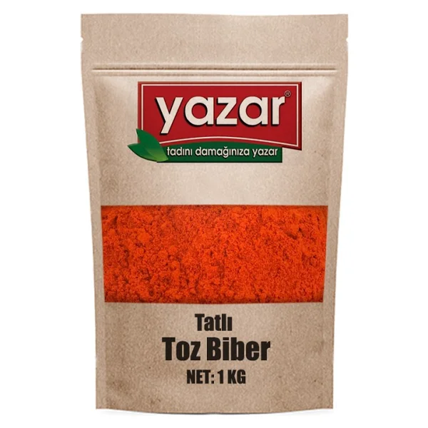 Yazar Baharat Tatlı Toz Biber 1 kg - Görsel 2