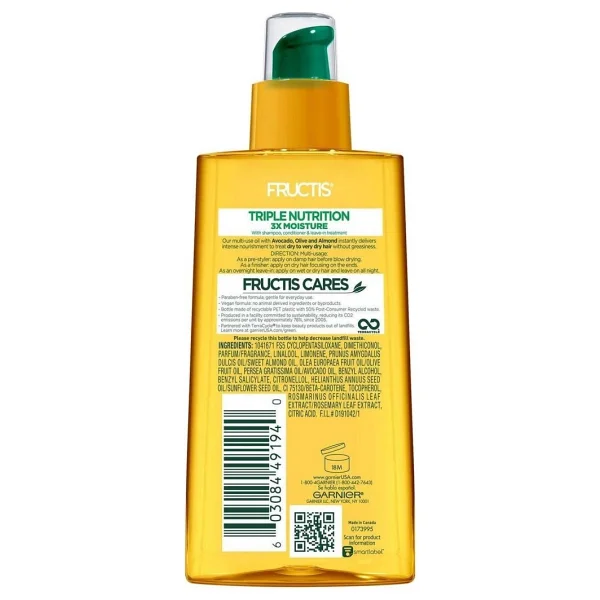 Garnier Fructis Avokado Zeytin ve Badem Yağlı 150 ml Saç Bakım Yağı - Görsel 2