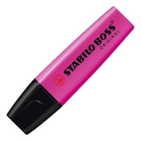 Stabilo Boss Original Pembe Fosforlu Kalem - Görsel 9