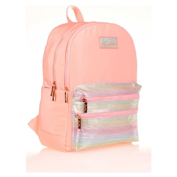 Kaukko Magic Dreams Leather K1727 Salmon Okul Sırt Çantası - Görsel 5