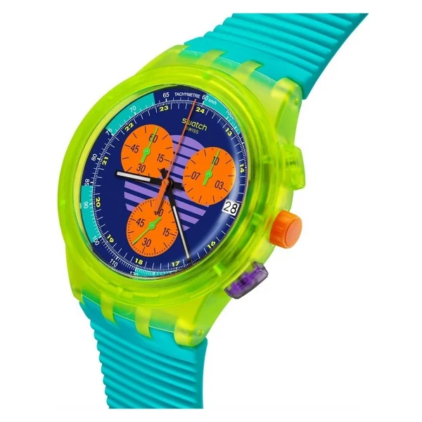 Swatch Neon Wave SUSJ404 Kol Saati - Görsel 7