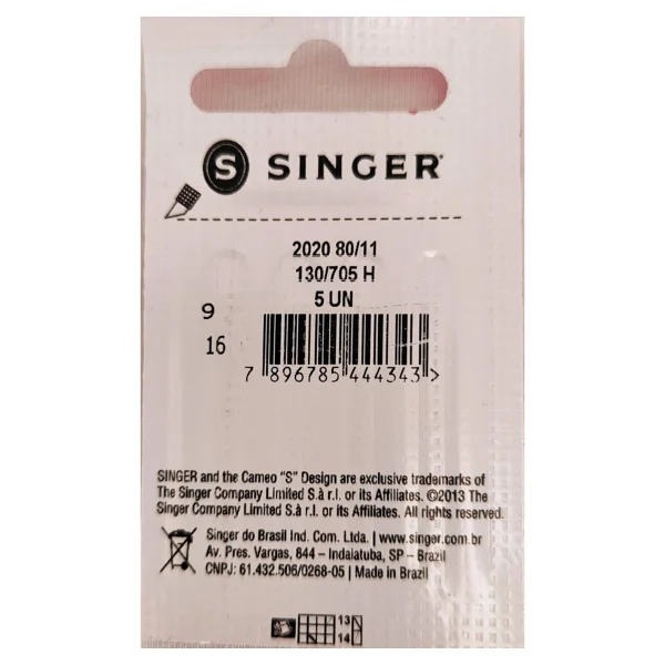 SİNGER Sınger Dikiş Makinesi Iğnesi 2020- 80 11 Numara - Görsel 2