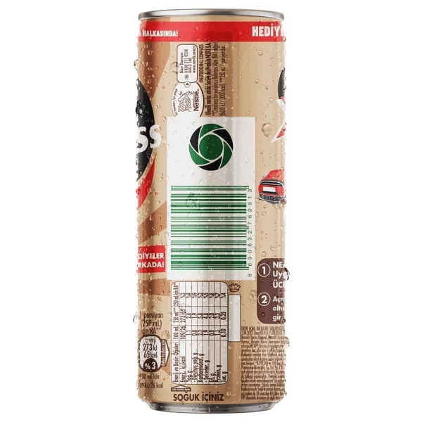 Nescafe Xpress Cafe Latte Şekersiz Soğuk Kahve 250 Ml X 12 Adet - Görsel 2