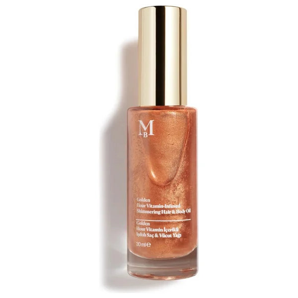Misbahçe Golden Hour Vitamin içerikli Işıltılı 30 ml Saç Ve Vücut Yağı - Görsel 4