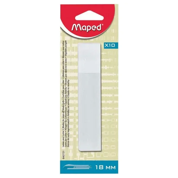 Maped Maket Bıçağı Yedeği 18mm 10'lu - Görsel 4
