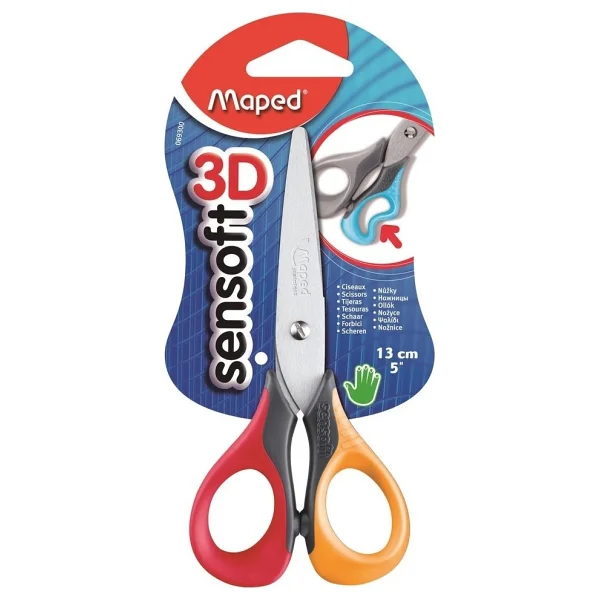 Maped Sensoft Makas 13 cm 069300 - Görsel 4