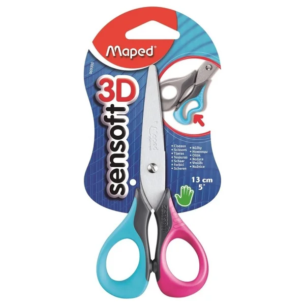 Maped Sensoft Makas 13 cm 069300 - Görsel 3