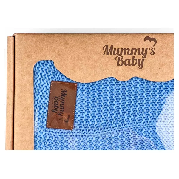 Mummy's Baby Triko Örgü 80x100 cm Bebek Battaniyesi - Görsel 7