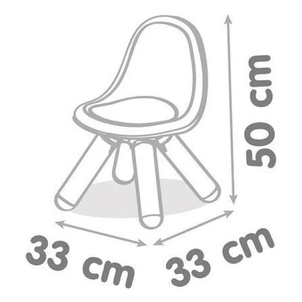 Smoby Yeşil Çocuk Sandalyesi - Görsel 4