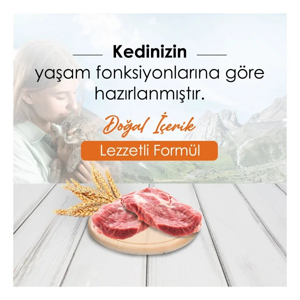 Mercy Kuzu Etli 10 kg Yetişkin Kedi Maması - Görsel 3