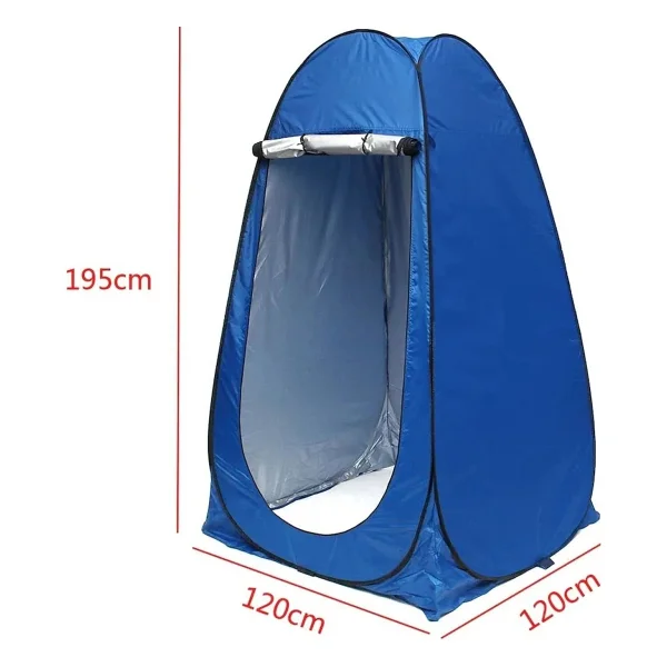 Vothoon 120x120x190 cm Otomatik Duş ve Giyinme Çadırı - Görsel 5