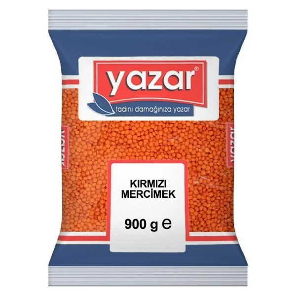 Yazar 900 gr Kırmızı Mercimek - Görsel 2