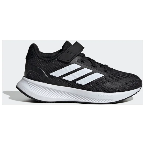 Adidas Runfalcon 5 EL IE8574 Siyah-Beyaz Çocuk Koşu Ayakkabısı - Görsel 7