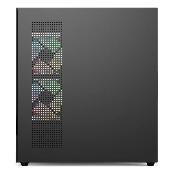 Gametech Phantom 6 x 120 MM RGB Fanlı Oyuncu Bilgisayar Kasası Siyah - Görsel 4