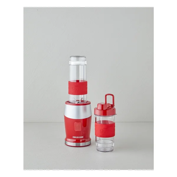 English Home KBL 3010 Shake Away Kırmızı Smoothie Blender - Görsel 2