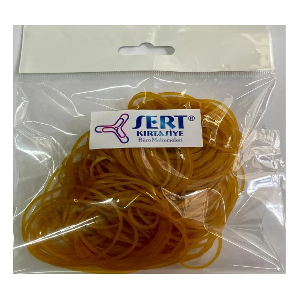Sert Kırtasiye Ambalaj Lastiği 7 cm Net 40 gr - Görsel 2