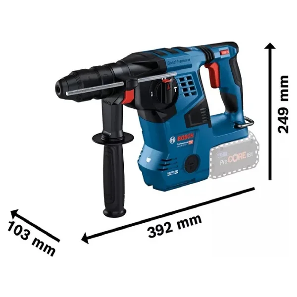 Bosch GBH 18V-28 CF Çift Akülü 8 Ah Kırıcı-Delici - Görsel 5