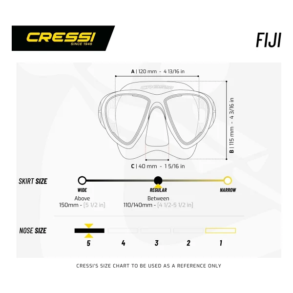 Cressi Fiji-Gamma Yetişkin Maske Şnorkel Seti Şeffaf-Koyu Mavi - Görsel 3