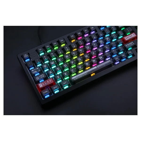 Dareu EK75 RT RGB Kablolu Mekanik Oyuncu Klavyesi - Görsel 2