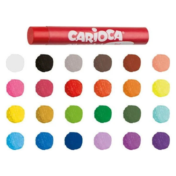 Carioca 24'lü Yağlı Pastel Boya - Görsel 2