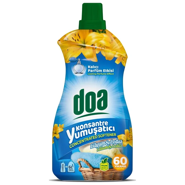 Doa Lilyum ve Lotus Konsantre Yumuşatıcı 1.5 lt - Görsel 6