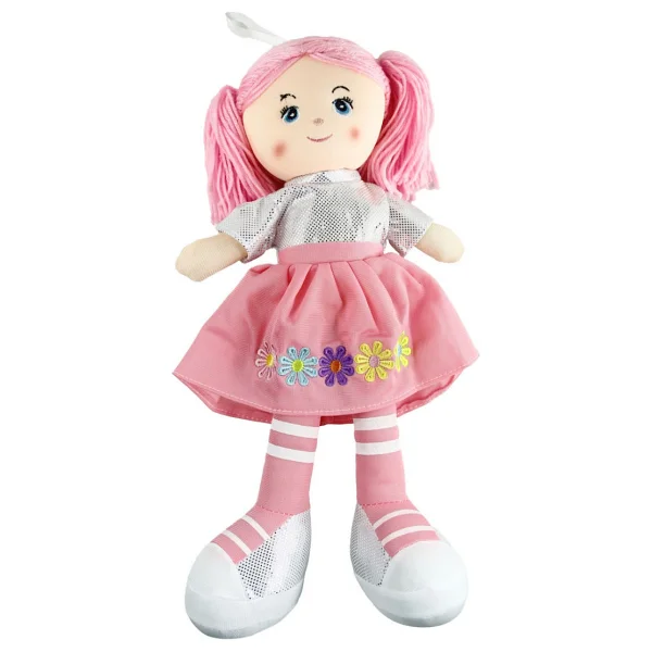 Vardem 37CM Bez Bebek Oyuncak - Açık Pembe - Görsel 4
