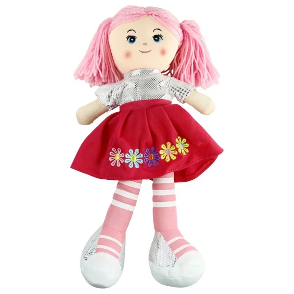 Vardem 37CM Bez Bebek Oyuncak - Açık Pembe - Görsel 3
