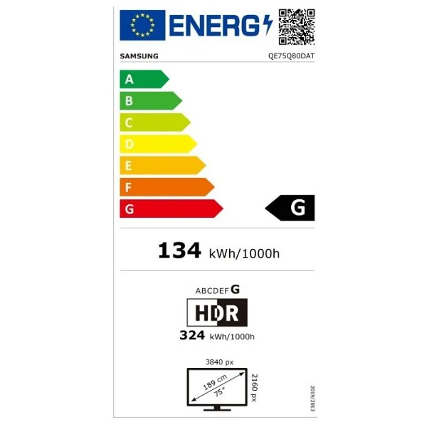 Samsung 75Q80D 4K Ultra HD 75" 190 Ekran Uydu Alıcılı Smart QLED TV - Görsel 6