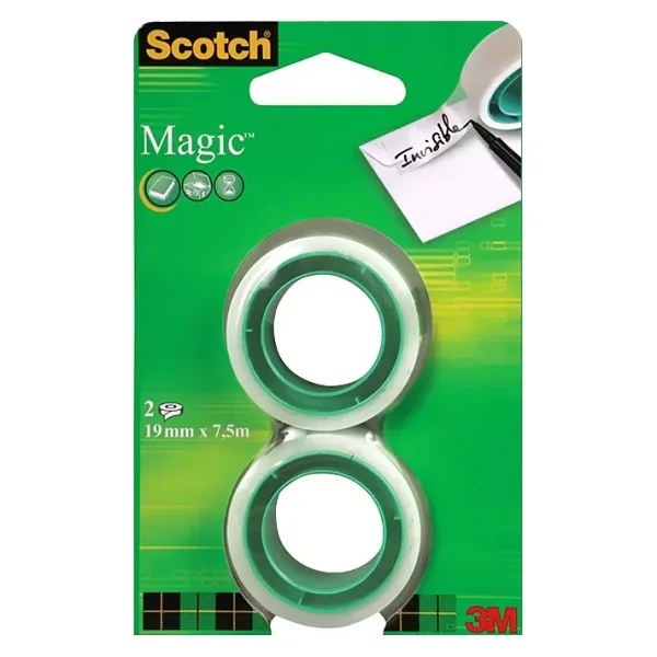Scotch 8-1975R2 Magic Bant 19mmx7,5M 2'Li - Görsel 2