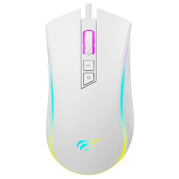 Havit Gamenote MS1034 RGB Makrolu Optik Kablolu Oyuncu Mouse - Görsel 6