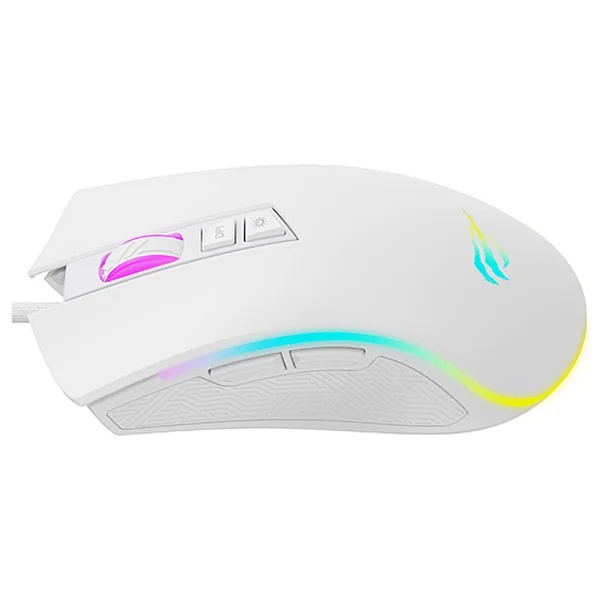 Havit Gamenote MS1034 RGB Makrolu Optik Kablolu Oyuncu Mouse - Görsel 3