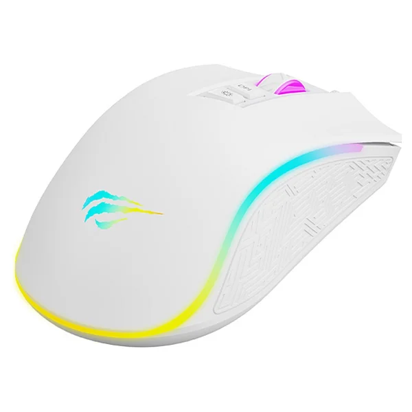 Havit Gamenote MS1034 RGB Makrolu Optik Kablolu Oyuncu Mouse - Görsel 4