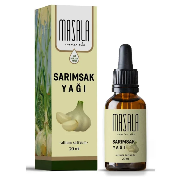 Masala Sarımsak Yağı 20 ml - Görsel 2