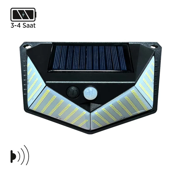 Maxled Mx-9002 40W Sensorlu Solar Led Aplik 6500K - Görsel 2