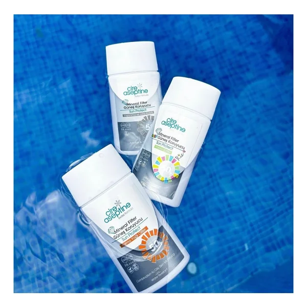 Cire Aseptine Mineral Filtreli Bebek ve Çocuk 50 ml 50 Faktör Güneş Kremi - Görsel 3