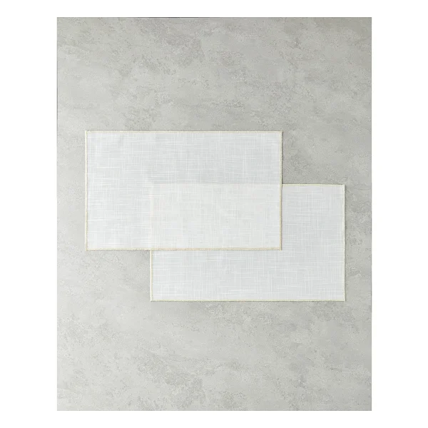 English Home Lenore 2'li Amerikan Servis 35x50 cm Gold - 35 x 50 cm - Görsel 4