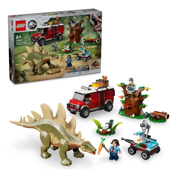 Lego 76965 Jurassic World Dinozor Görevleri Stegosaurus Keşfi - Görsel 5