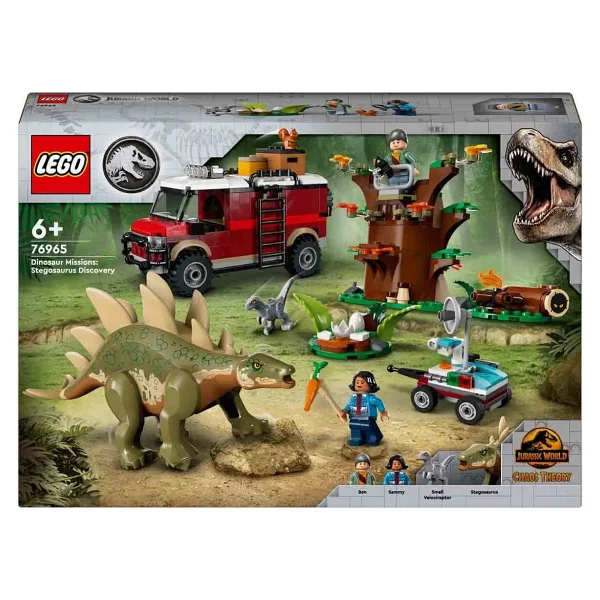 Lego 76965 Jurassic World Dinozor Görevleri Stegosaurus Keşfi - Görsel 3