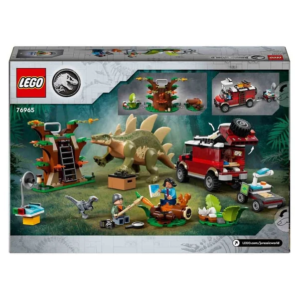 Lego 76965 Jurassic World Dinozor Görevleri Stegosaurus Keşfi - Görsel 4