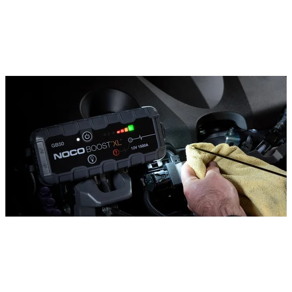 Noco Boost Xl Gb50 12V 1500 Amper Lityum Aku Takviye + Powerbank + Led Lamba + Eva Canta - Görsel 4