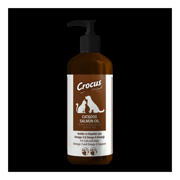 Crocus 200 ml Köpek ve Kediler için Somon Yağı - Görsel 6